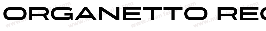 Organetto Regular SemiExp字体转换